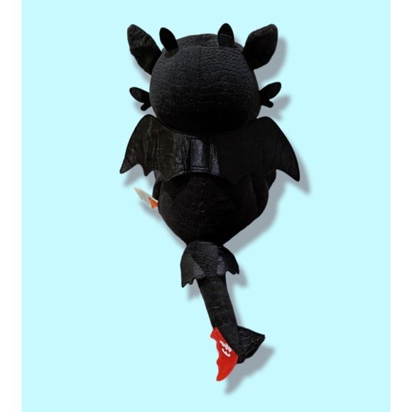 Toothless How to Train Your Dragon Plush 13" w/ Wings Build A Bear 2019 - Picture 2 of 7